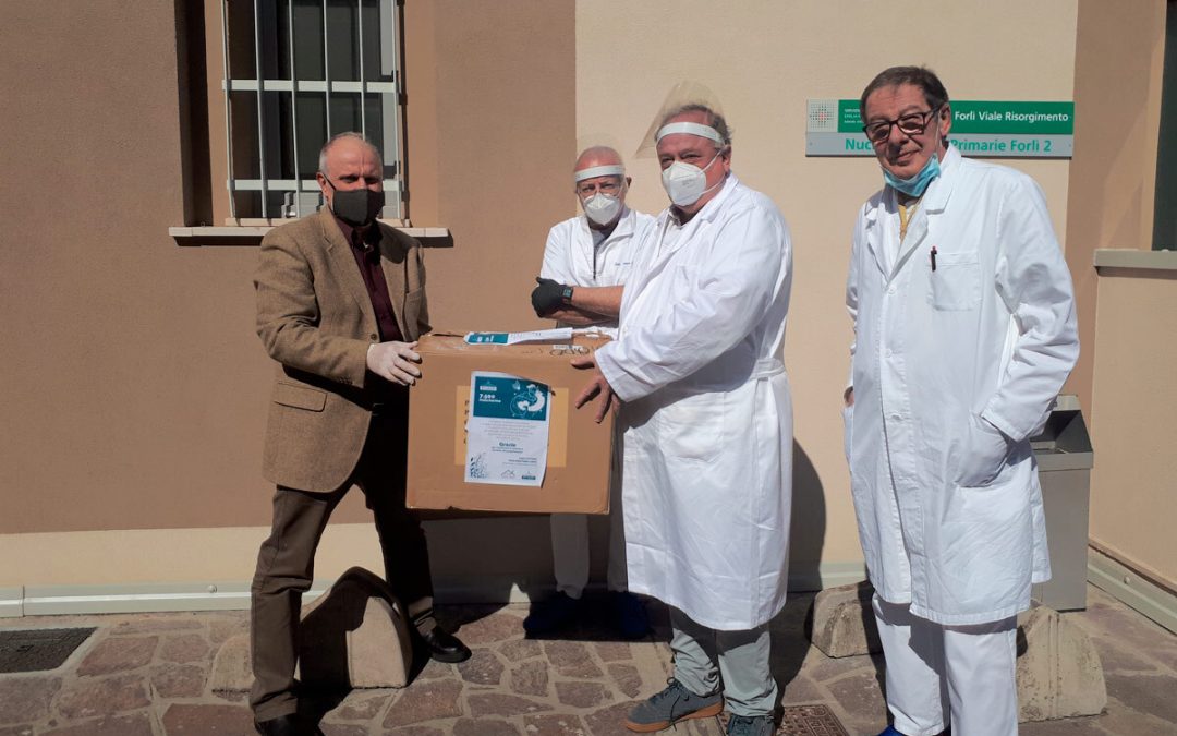 Forlì: consegnate 5.000 mascherine ai medici di base