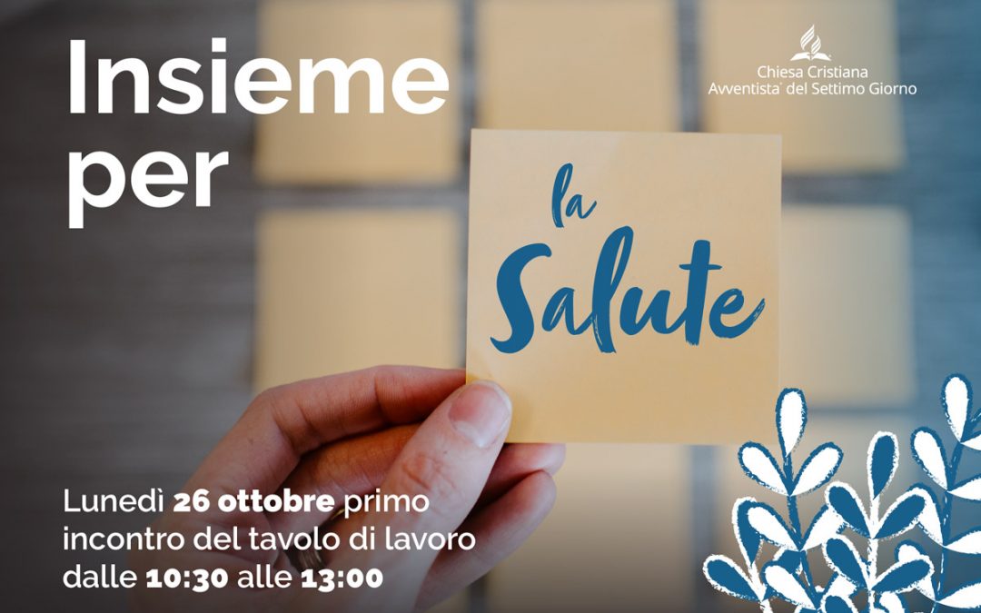 Tavolo di lavoro per la ripartenza