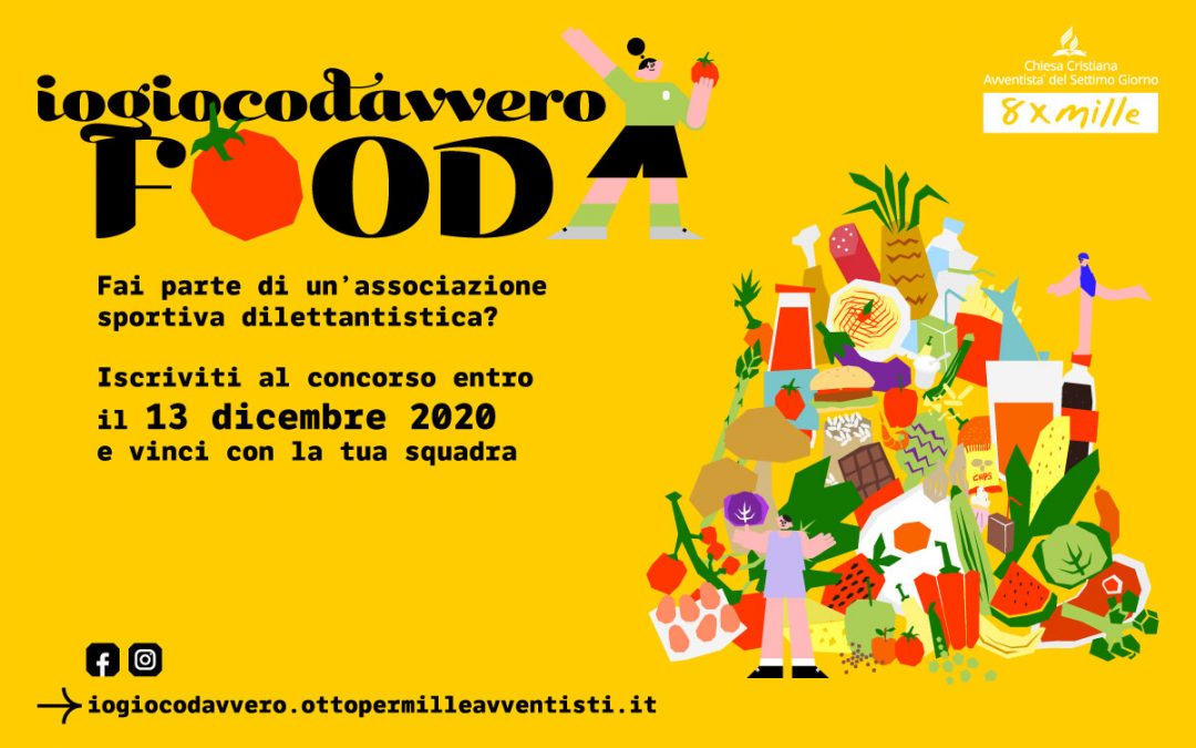 #IOGIOCODAVVEROFOOD il contest degli sportivi